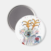 サンタシュナウザー磁石 マグネット (正面/裏面)