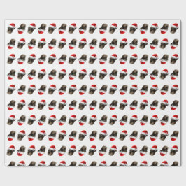 サンタシュナウザー ラッピングペーパー