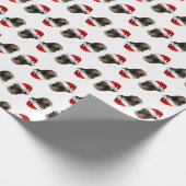 サンタシュナウザー ラッピングペーパー (角)