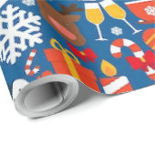 サンタシーズン30"x45'ラッピング紙 ラッピングペーパー (ロールコーナー)
