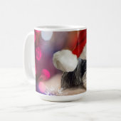 サンタシーズー（犬）チムグ コーヒーマグカップ (正面左)