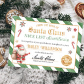 サンタシールのニース認定証 招待状