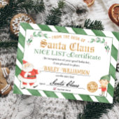 サンタシールのニース認定証 招待状