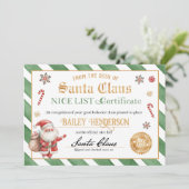 サンタシールのニース認定証 招待状 (スタンド正面)