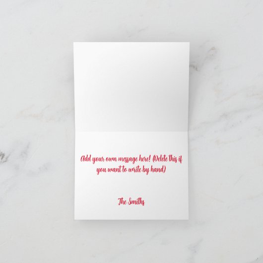 サンタジムノーム シーズンカード (内部)