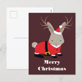 サンタジャカロペクリスマス シーズンポストカード