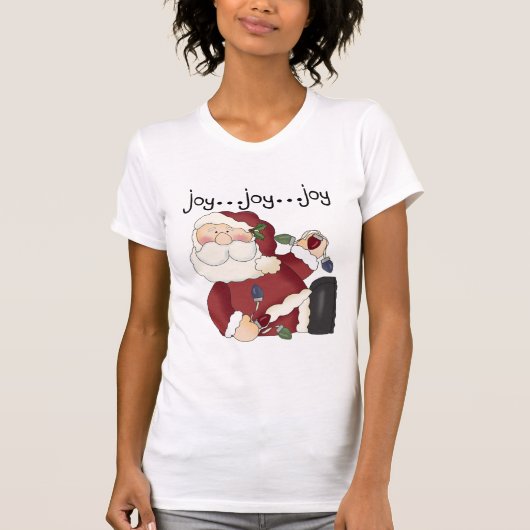 サンタジョイTシャツとギフト Tシャツ (正面)