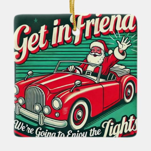 サンタジョライドフェスティバルセラミックオーナメント» セラミックオーナメント (正面)