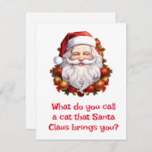 サンタジョーク シーズンカード (正面/裏面)
