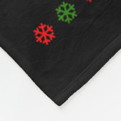 サンタジョーバイデン氏ハッピーイースター醜いクリスマススウィート フリースブランケット (角)