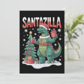 サンタジラ 日本の怪獣 モンスター クリスマス 恐竜 招待状 (スタンド正面)