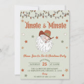サンタジングル&ミングルクリスマスパーティー 招待状 (正面)