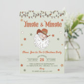 サンタジングル&ミングルクリスマスパーティー 招待状 (スタンド正面)