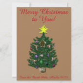 サンタジンジャーブレッドマン シーズンカード (裏面)