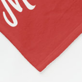 サンタジンジャーブレッドマン |フリースブランケット フリースブランケット (角)