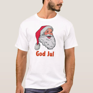 サンタスウェーデン語またはノルウェー語 Tシャツ