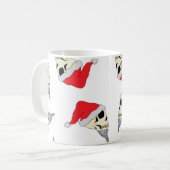 サンタスカルズコーヒーカップクリスマスエッグマグ コーヒーマグカップ (正面左)