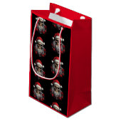 サンタスカル抱き枕（赤） スモールペーパーバッグ (裏面アングル)