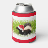 サンタスカンクフェスティバルクリスマスホリデー 缶クーラー (缶裏面)