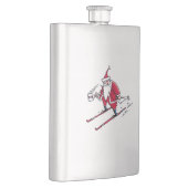 サンタスキーのステンレススチール製フラスコ フラスク (右)