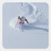 サンタスキーアットスノーバードスキーリゾートワサッチ スクエアシール (正面)