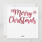 サンタスキーグリーティングカード シーズンカード (裏面)