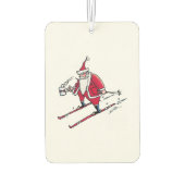 サンタスキー車の空気清浄機 カーエアーフレッシュナー (裏面)