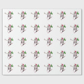 サンタスキー ラッピングペーパー (フラット)