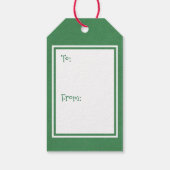 サンタスクアッチのクリスマスから漫画へおもしろいの ギフトタグ (裏面)