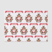サンタスクワッドクリスマストナおもしろいーダー 薄葉紙 (正面)