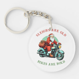 サンタスジョイライドオートバイクリスマス キーホルダー