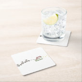 サンタススレイ スクエアペーパーコースター (インサイチュ)