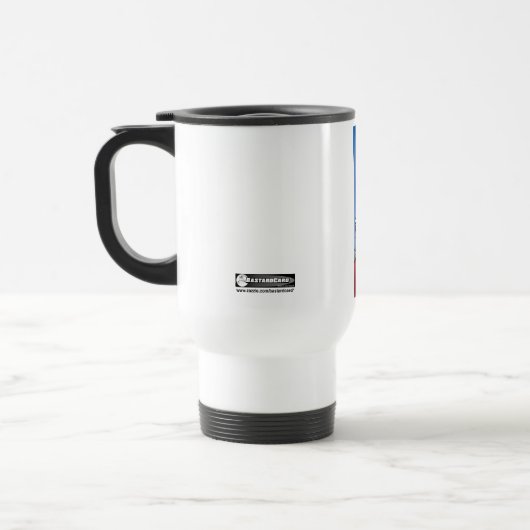 サンタスゾウおもしろいズホリデーマンガ トラベルマグ (左)