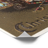 サンタスタッフィングストッキング(くるみ割り付き) ポスター (角)