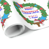 サンタステア – メリークリスマスY'all ラッピングペーパー (ロールコーナー)