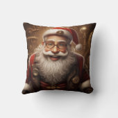 サンタスティームパンクのクリスマス クッション (裏面)