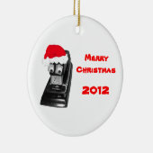 サンタステイプラーメリークリスマス2010オーナメント セラミックオーナメント (右)