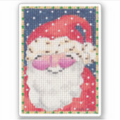 サンタステッカー シール (正面)