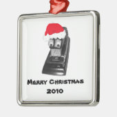 サンタステープラーメリークリスマス2010オーナメント メタルオーナメント (左)