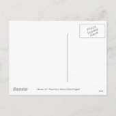 サンタストッキングイエローラブラドール子犬マンガ シーズンポストカード (裏面)