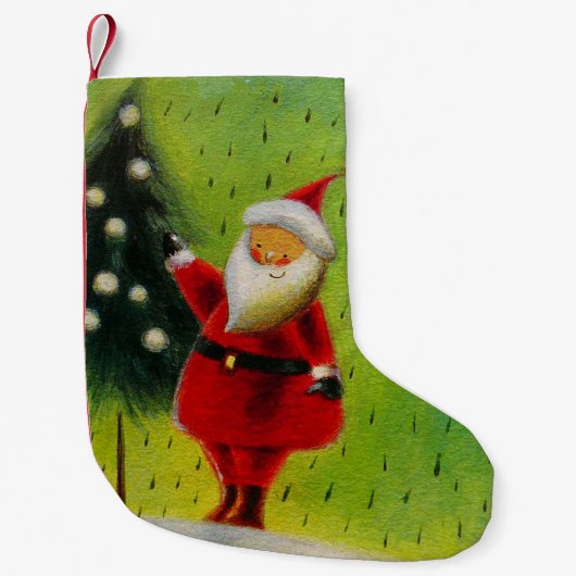 サンタストッキング スモールクリスマスストッキング (正面)