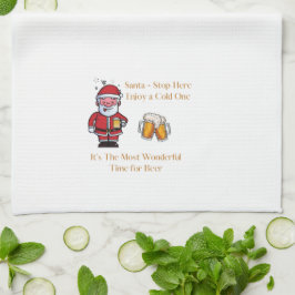 「サンタストップは冷楽しむたい人だ キッチンタオル