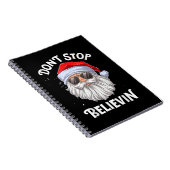 サンタストップク・クリスマおもしろいスを ノートブック (右側)