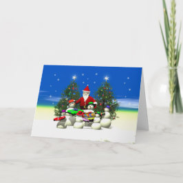 サンタストップスがクリスマス シーズンカード