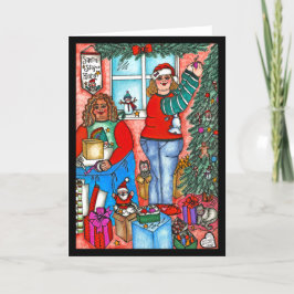 サンタストップヒアカード カード