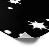 サンタストップヒアサイン ポスター (角)