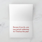 サンタストップン信じに来るな シーズンカード (内部)