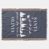 サンタストップーはFサ伝統的イス スローブランケット (正面)