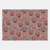 サンタストナディアス ラッピングペーパーシート (正面)