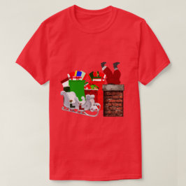 サンタストラップTシャツ Tシャツ